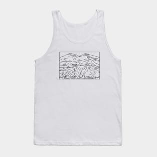 Black Mesa Landscape New Mexico Tank Top